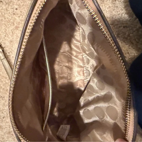 Kate Spade Metallic Gold Crossbody Bag - Picture 9 of 10